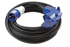 Gimeg elektra CEE extension cable angled with socket 30m